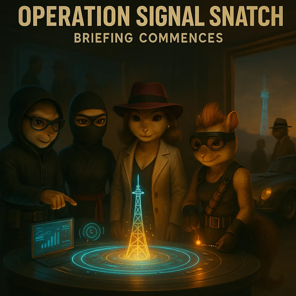 Night briefing still for the mission tease Operation Signal Snatch.